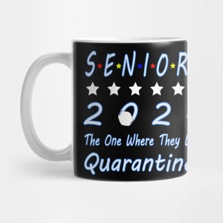 Funny Gift Senior Quarantine Class Of 2020 Graduation Mug